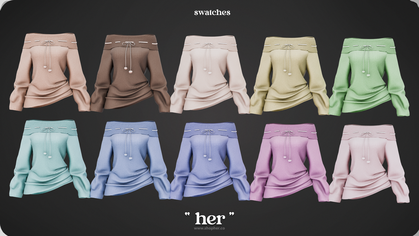" Teddy Sweater "